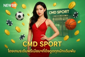 CMD Sport NEW88 – โถงเกมระดับพรีเมียมที่ดึงดูดทุกนักเดิมพัน