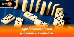 กฎของเกมโดมิโน การแบ