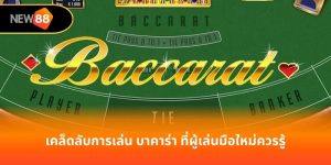 เคล็ดลับการเล่น บาคาร่า